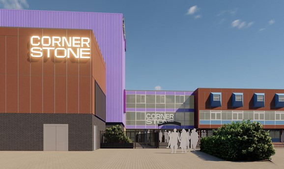 Artist impression of how the refurbished theatre in Sutton could look 