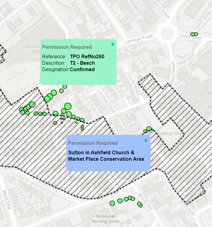 TPO permission required map