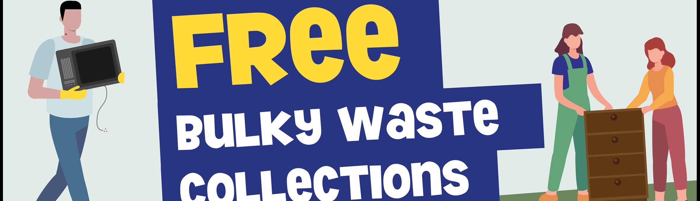 Free bulky waste collections www.ashfield.gov.uk/bulkywaste