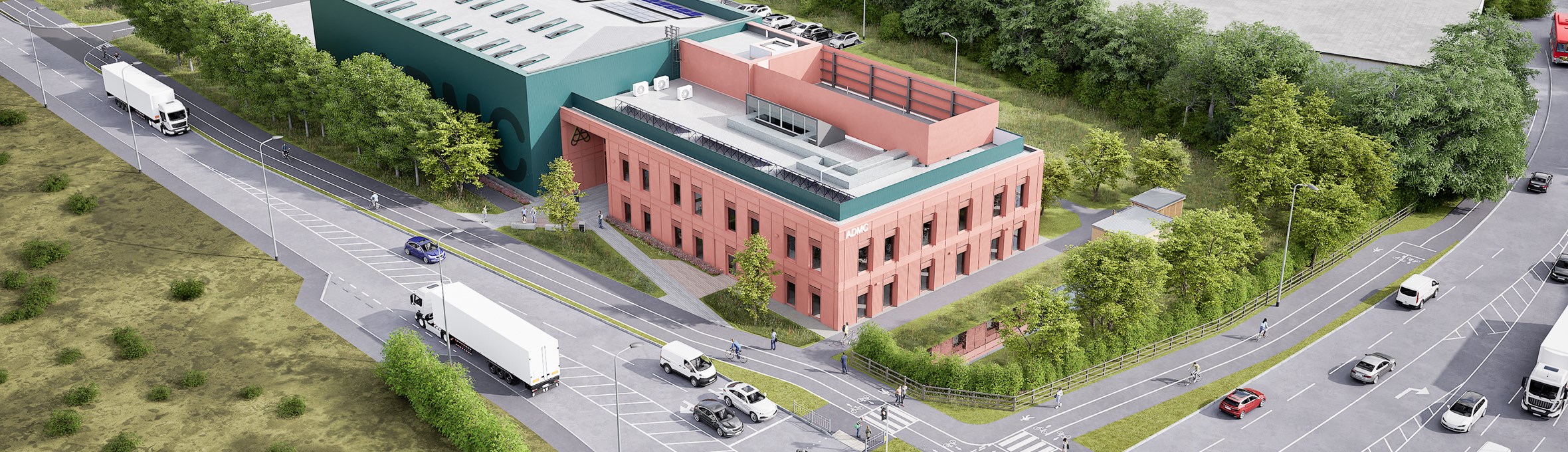 An artist's impression of the finished Automated Distribution & Manufacturing Centre