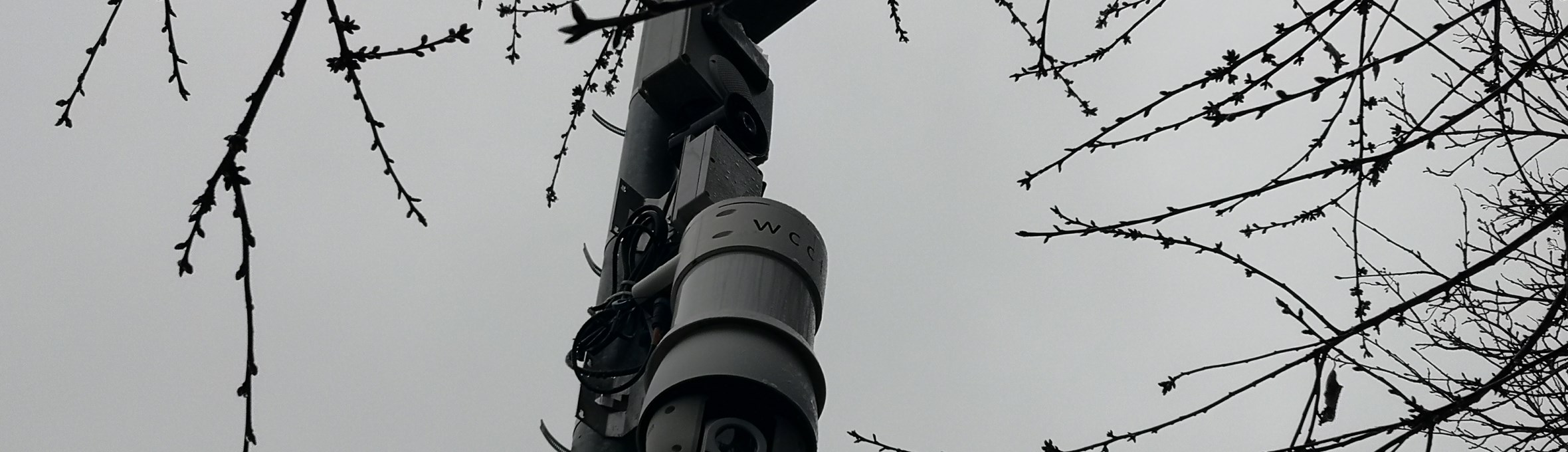 New CCTV camera at Sutton Cemetery