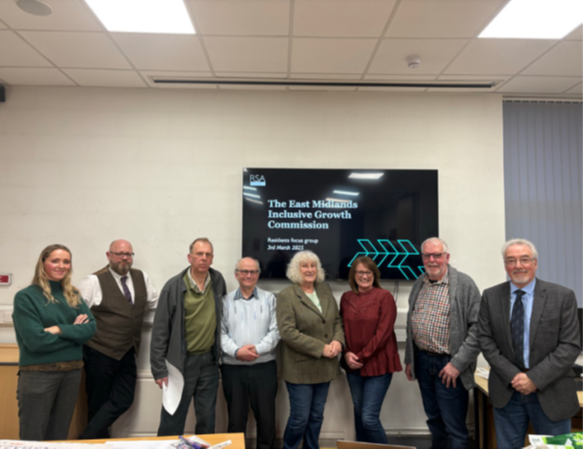 People attending East Midlands Combined County Authority Meeting