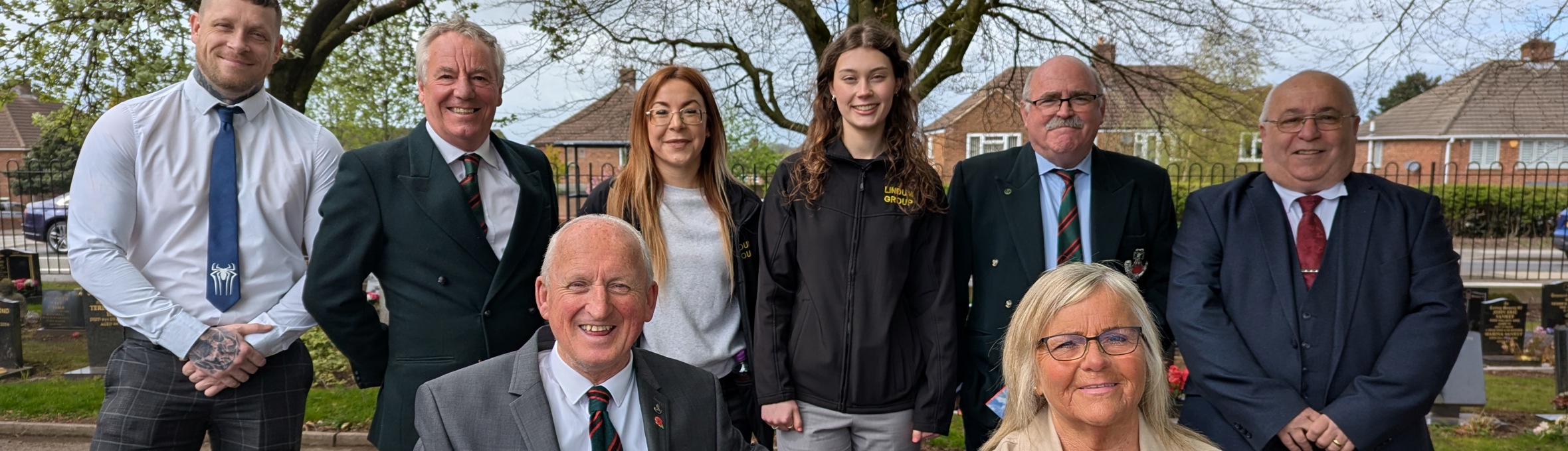 Bench for Adrian Sheldon in Kingsway Cemetery 