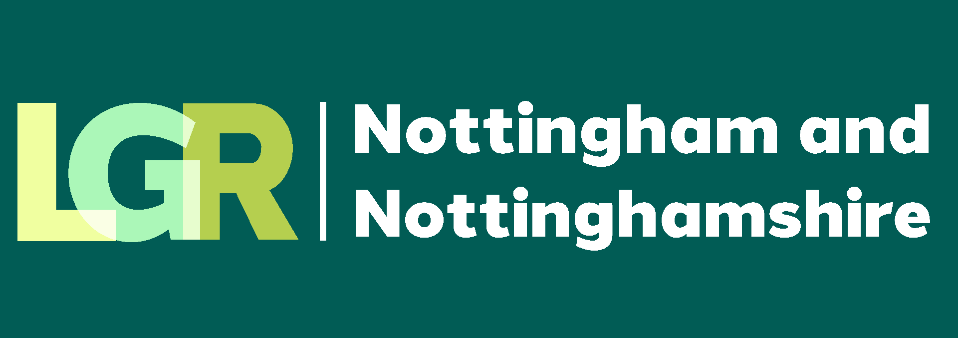 Nottingham and Nottinghamshire LGR logo