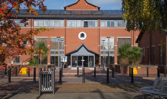 Ashfield District Council central offices building