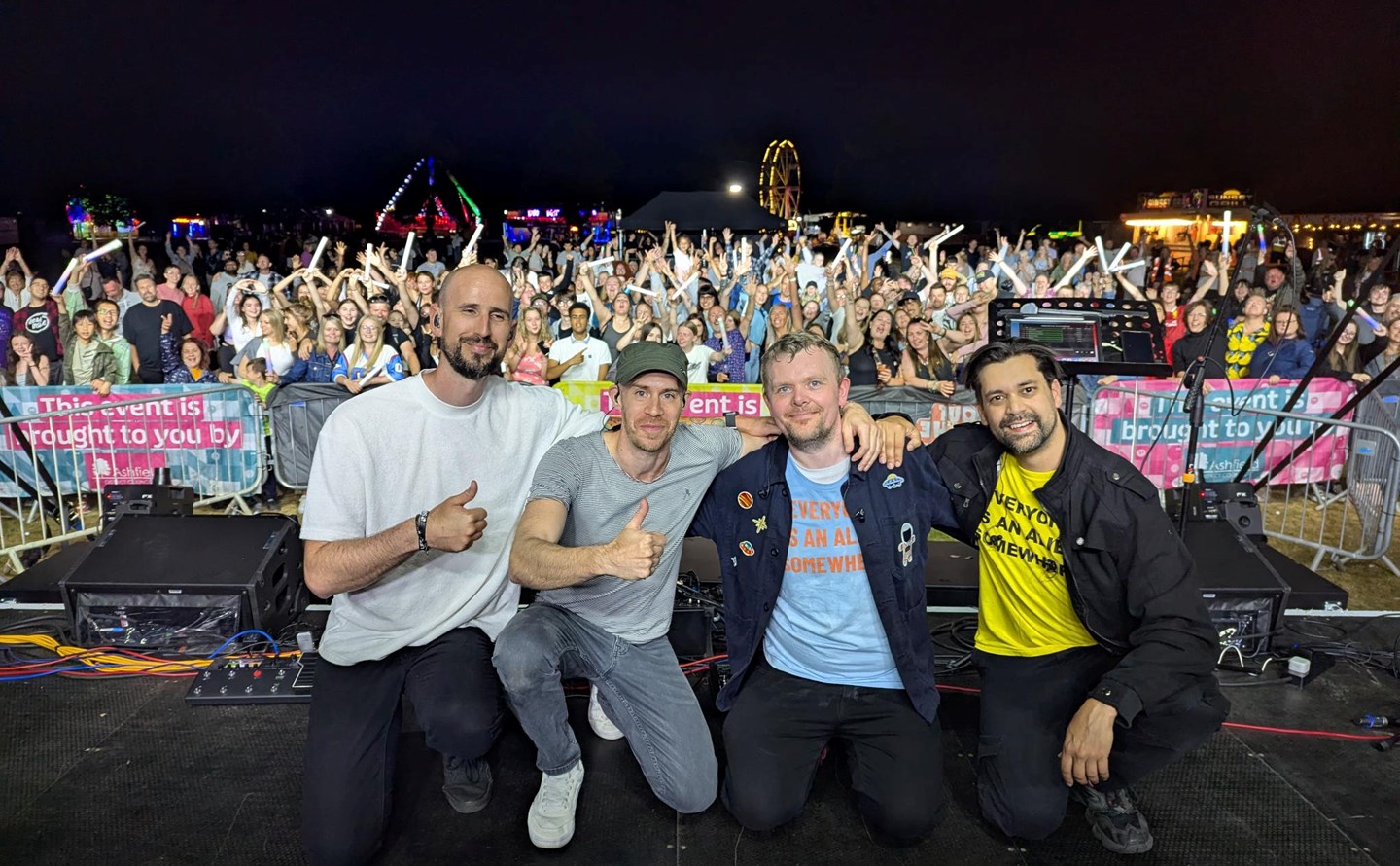 The Coldplay Tribute closed Hucknall Fest