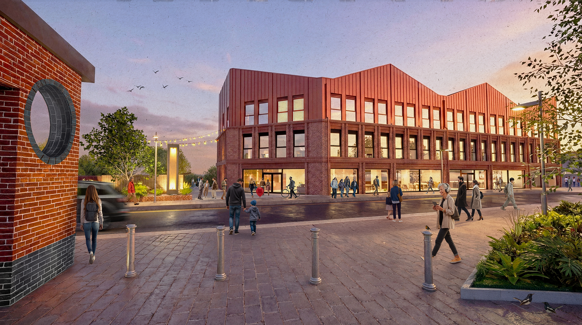 Visual for how the apartment complex could look 