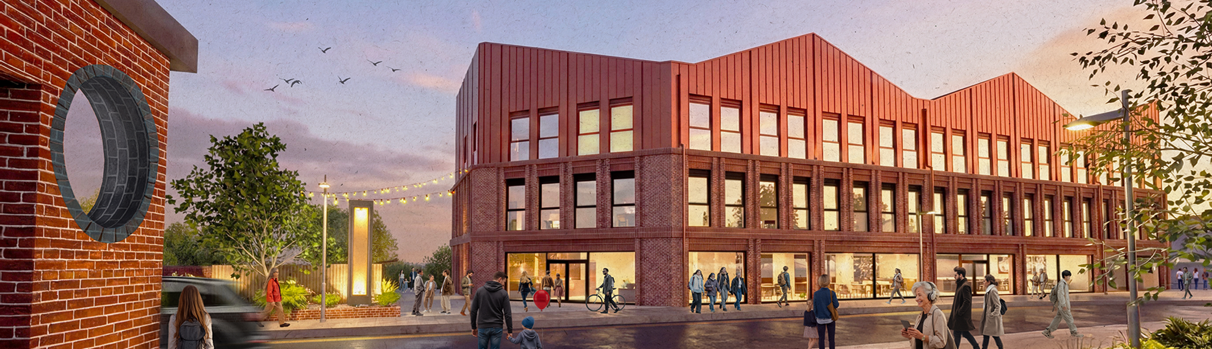 Visual for how the apartment complex could look 