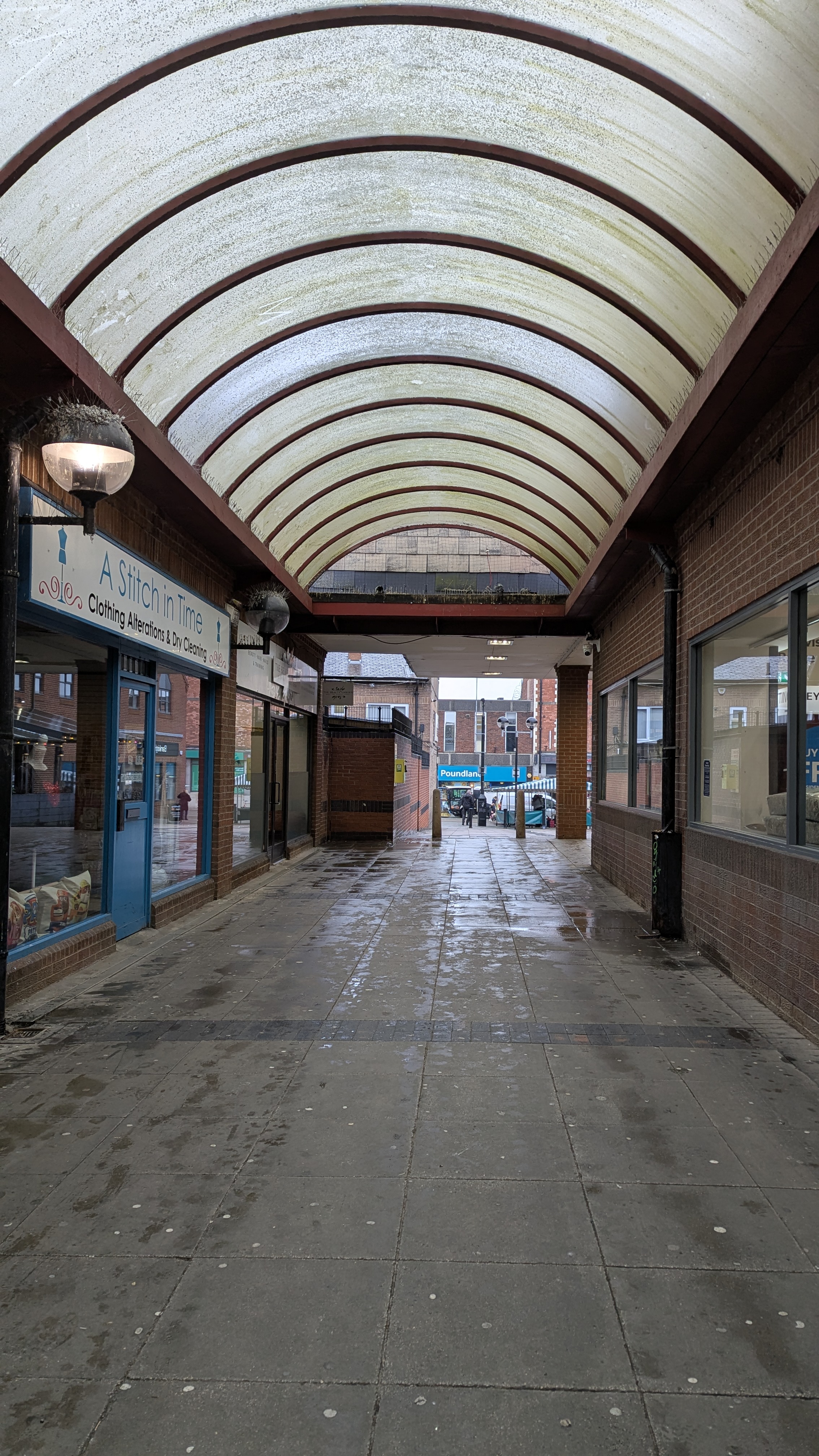 Central Walk in Hucknall 