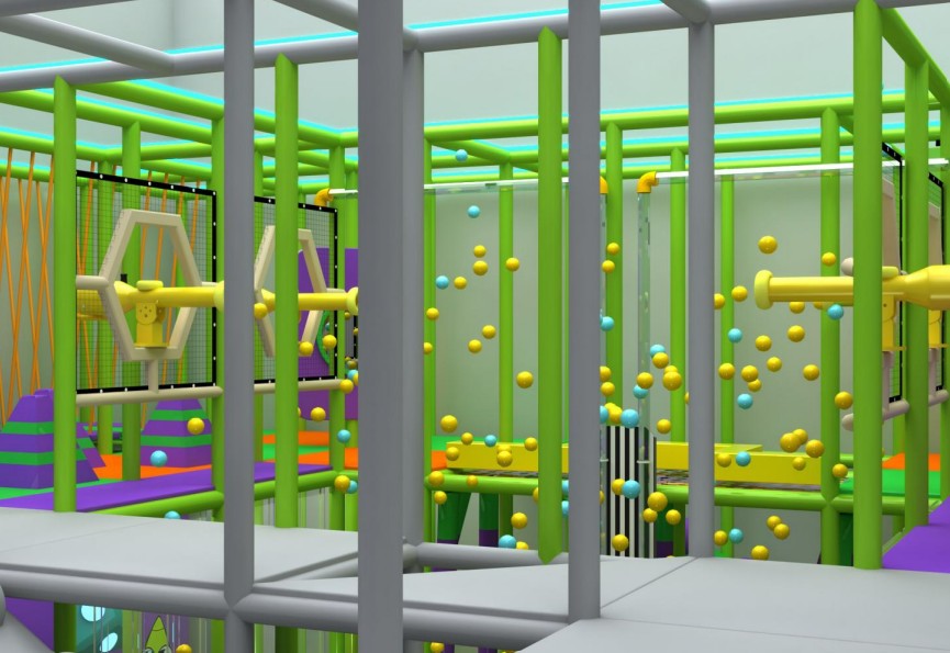 New soft play at Kirkby Leisure Centre. Credit Airspace Soluntions