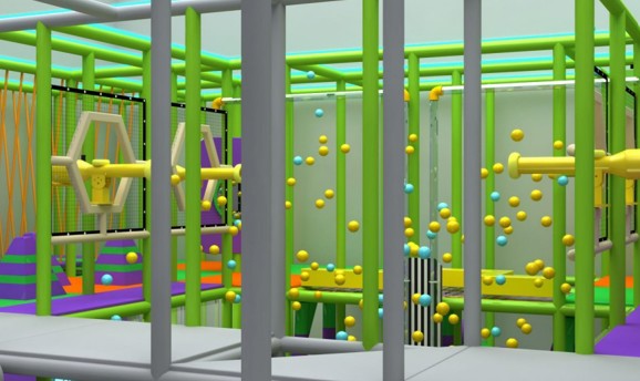 New soft play at Kirkby Leisure Centre. Credit Airspace Soluntions