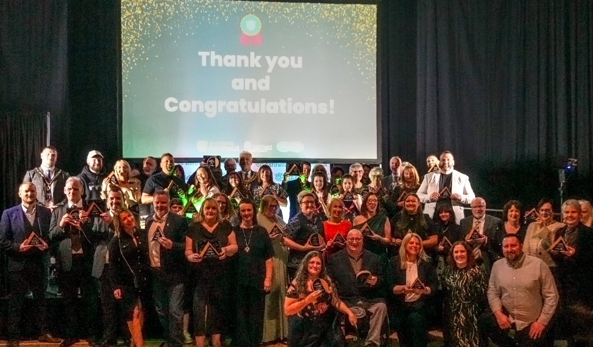 Winners of the Discover Ashfield Awards 2025