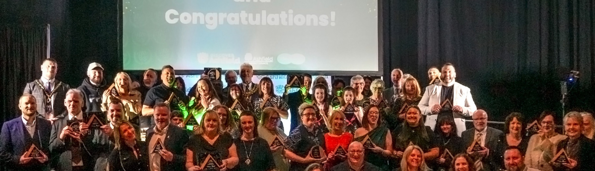 Winners of the Discover Ashfield Awards 2025