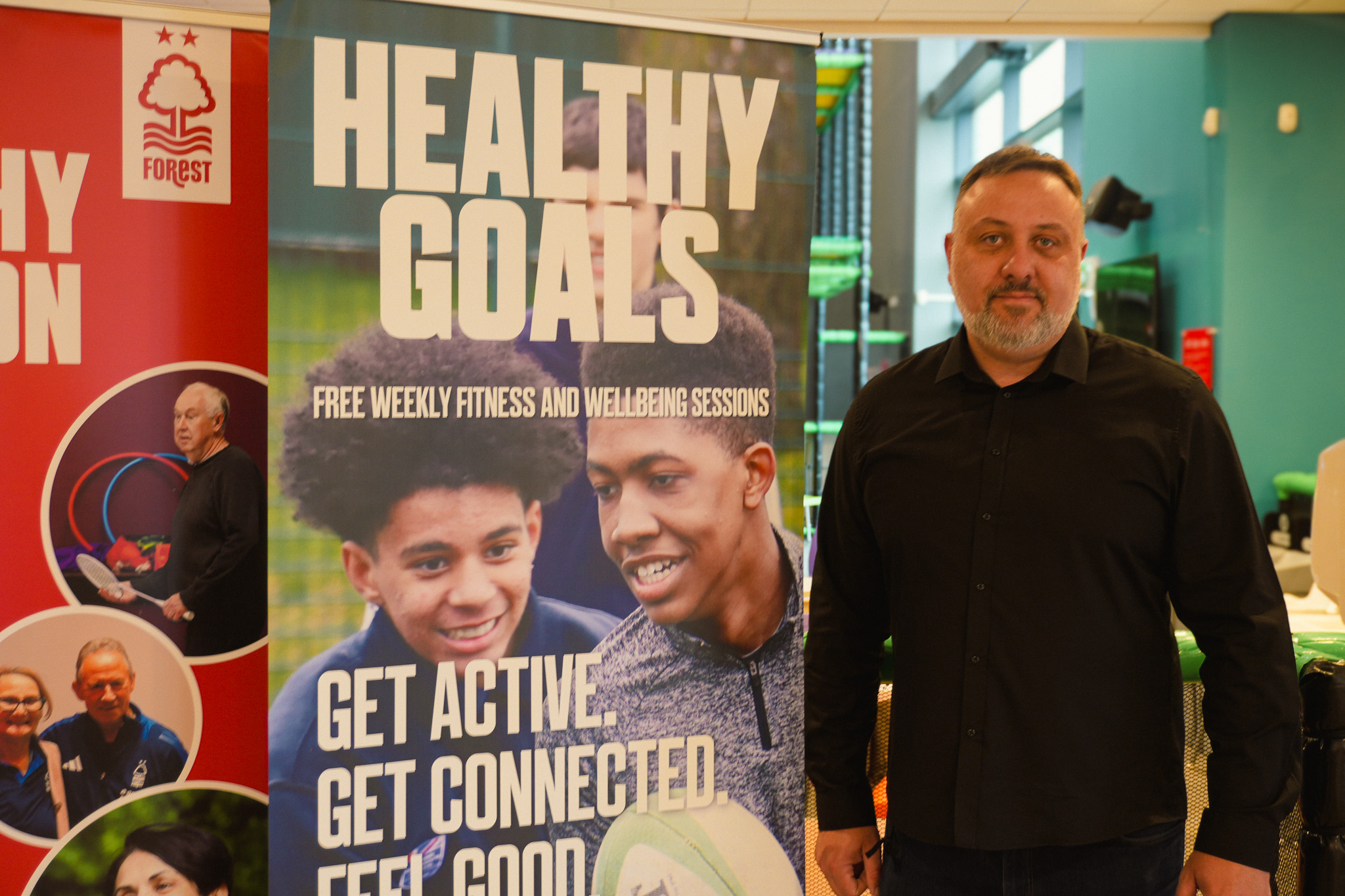 Cllr Chris Huskinson, Ashfield District Council’s Executive Lead for Leisure, Health and Wellbeing