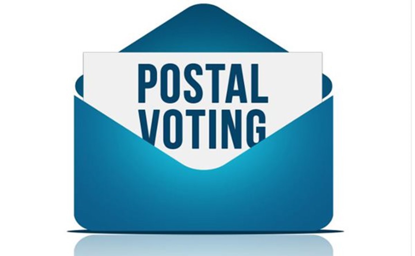picture of postal voting information