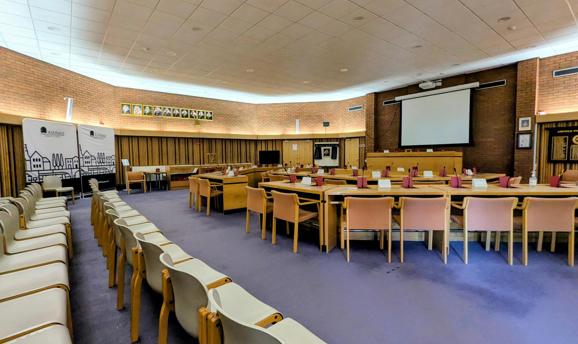 Committee room at Ashfield District Council