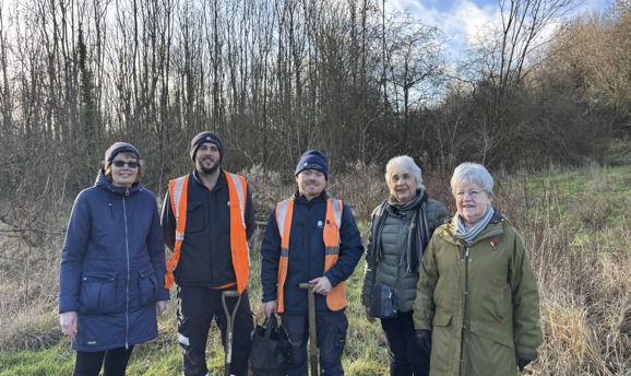 Claire Stone, Ricky Darroch, William Bradley, Sue Fensome and Dodo Pearce
