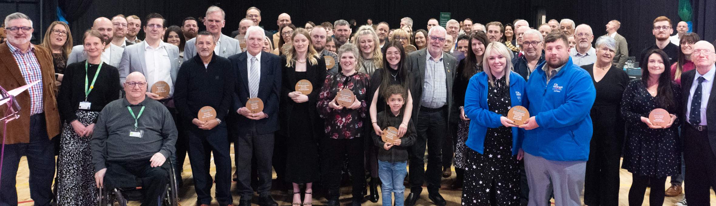 The winners of the 2024 Discover Ashfield Awards