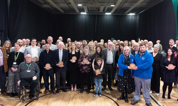 The winners of the 2024 Discover Ashfield Awards