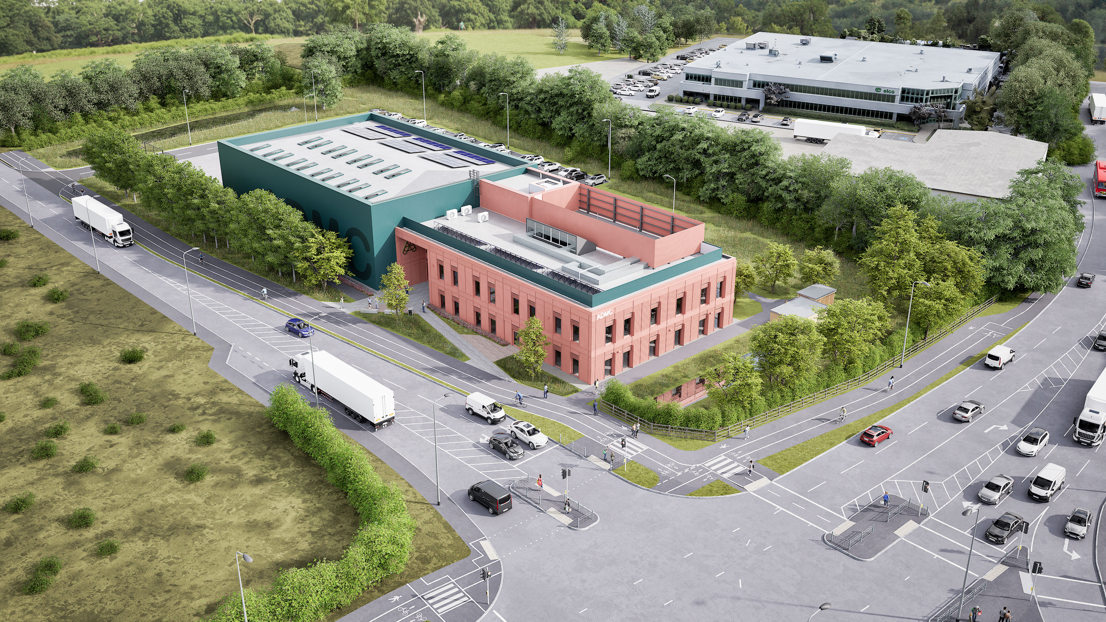 Artist impression 1 of Automated Distribution and Manufacturing Centre (ADMC) 
