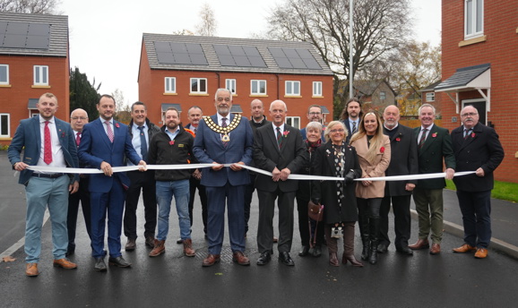 The Sheldon family at Adrian Sheldon View