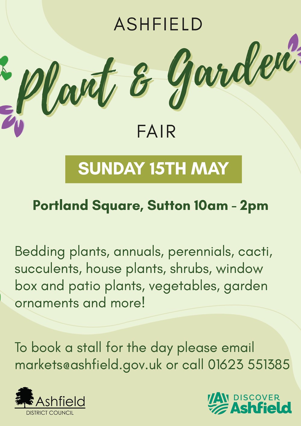 Ashfield plant and garden fair