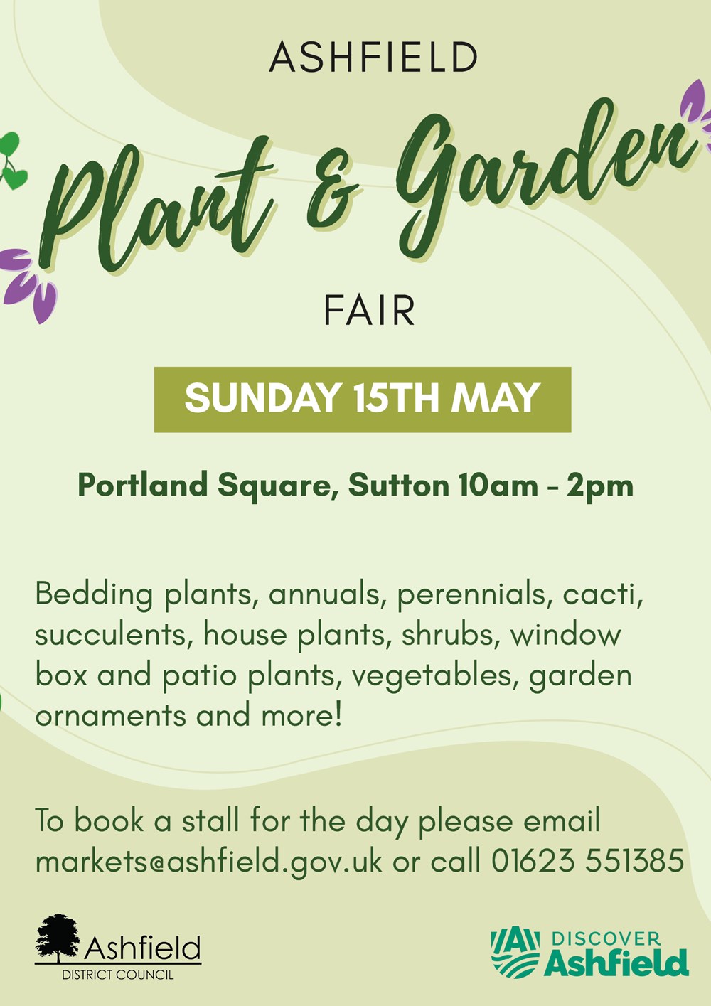 Ashfield plant and garden fair 