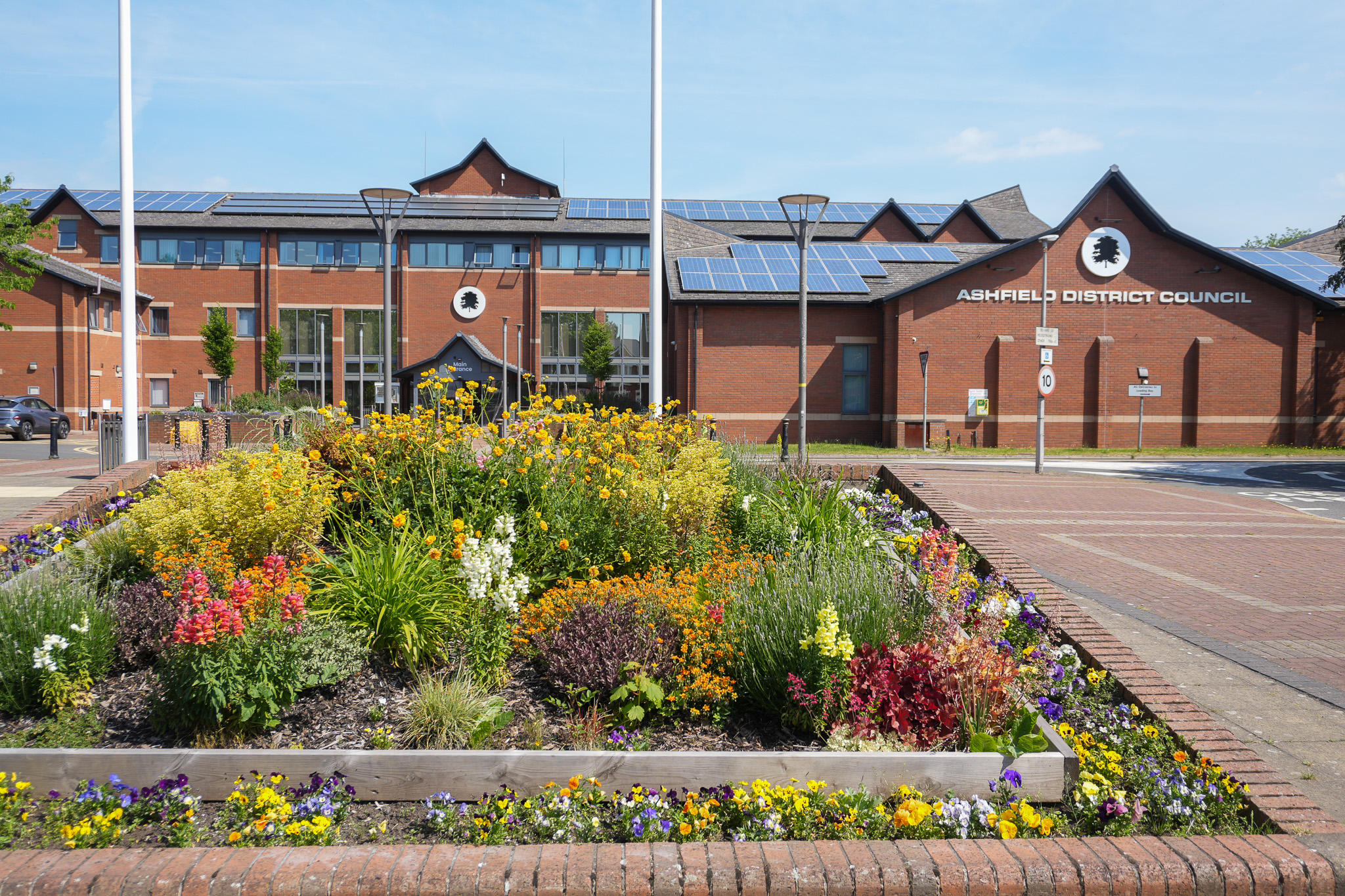 Ashfield District Council offices in Urban Road