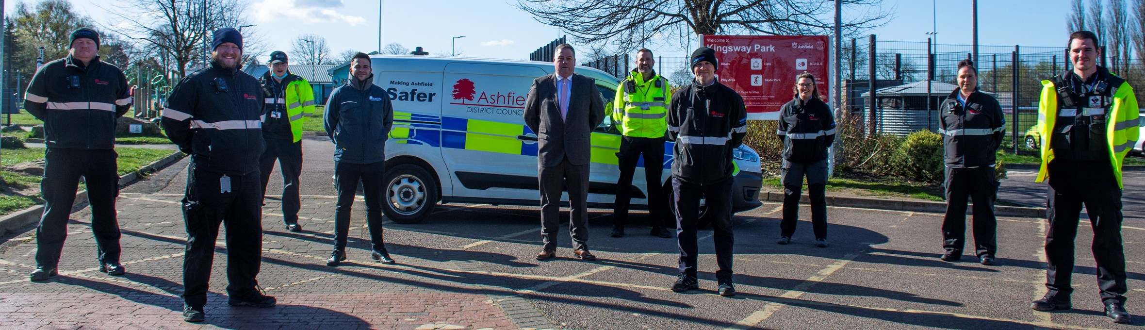 Environmental Enforcement Team at Kingsway Park