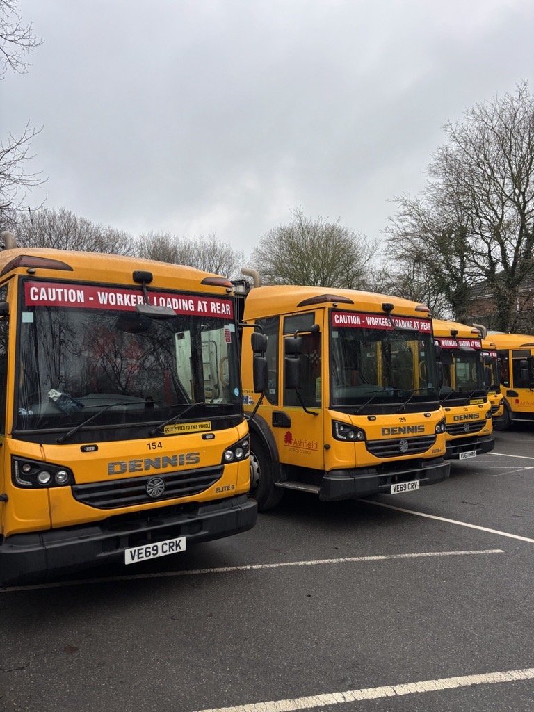 Dennis lorries parked up