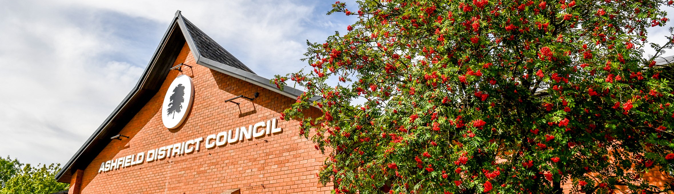 Ashfield District Council offices.