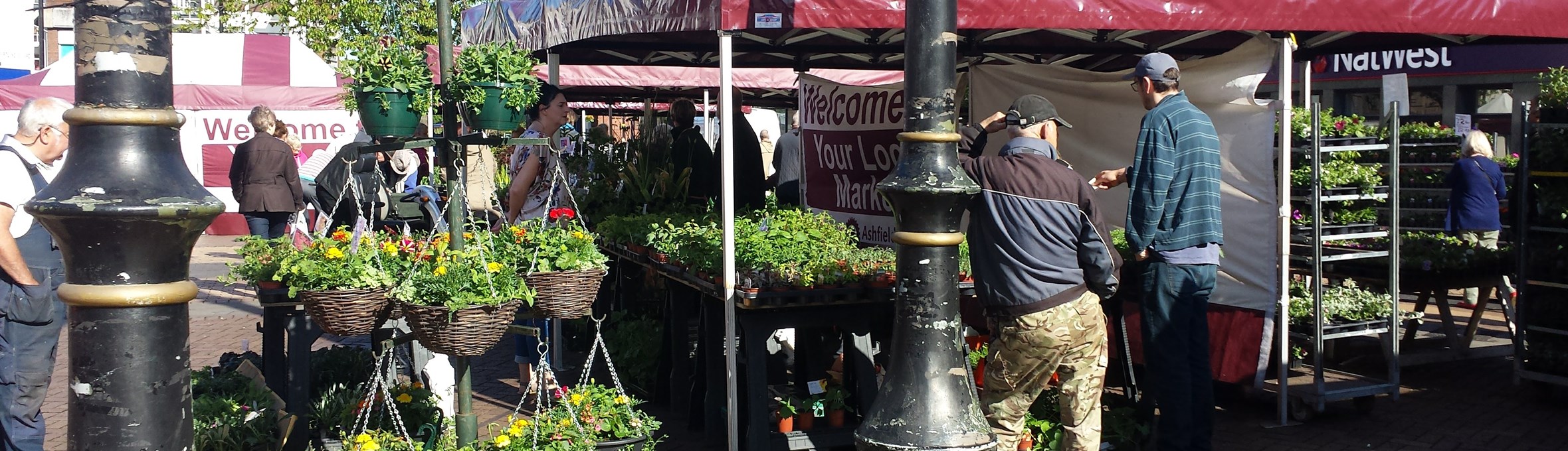 A stall at a previous plant fair