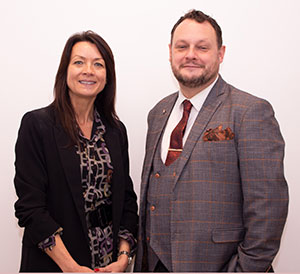 Theresa Hodgkinson, Chief Executive Officer and Councillor Jason Zadrozny, Leader